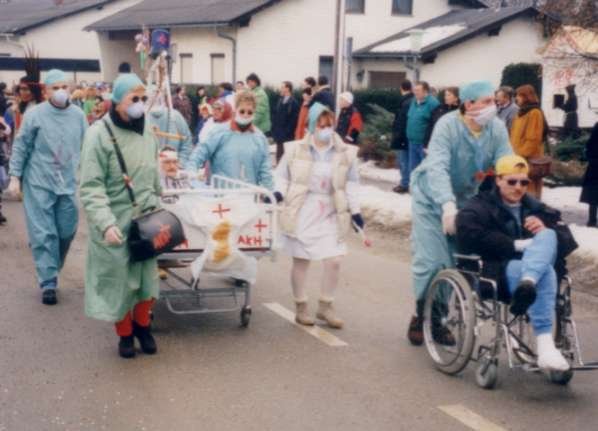 Narrentreiben 1992 bis 2001